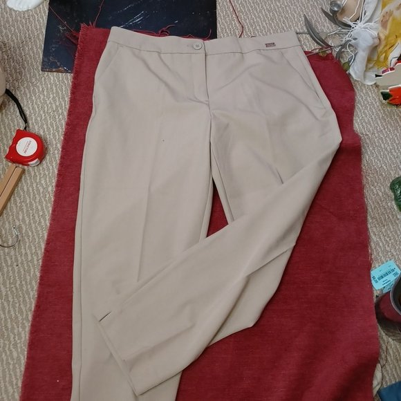 Badgley Mischka straight leg pants 16 - Picture 1 of 5